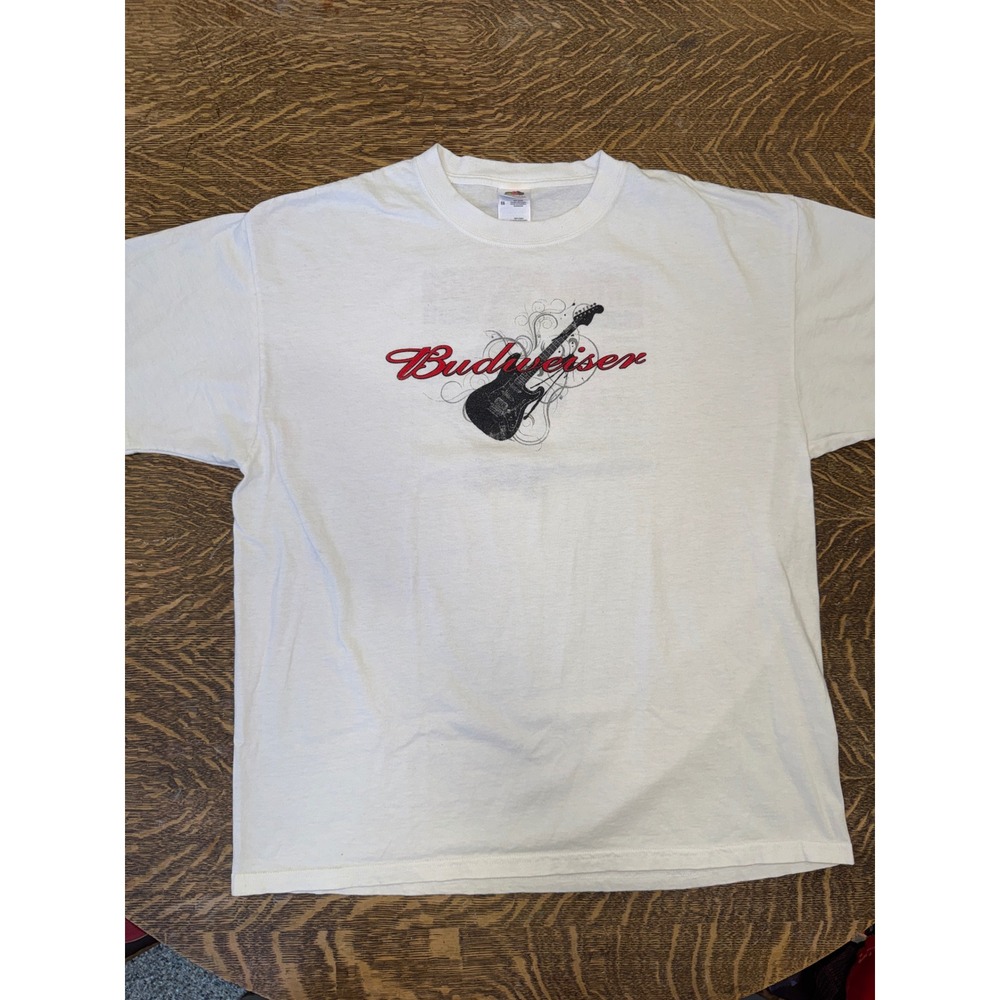 2010 Gram Parsons Guitar Pull Tribute Festival Tee XL Waycross GA Budweiser